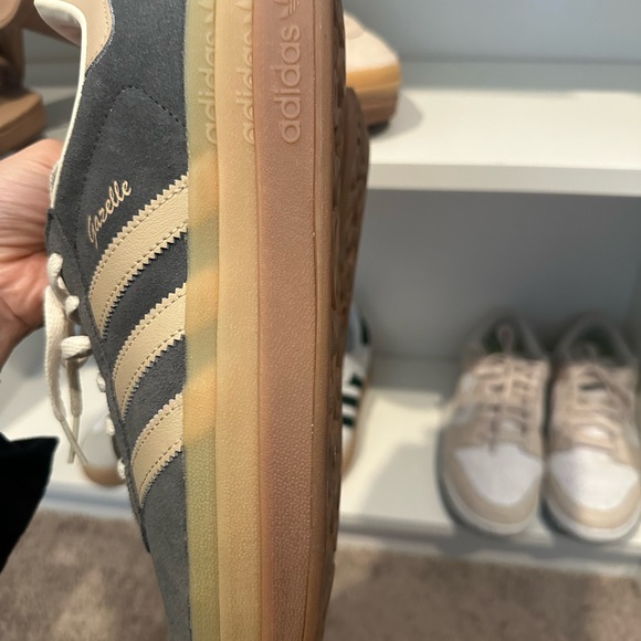 Wmns Gazelle Bold 'Grey Magic Beige Gum' - Picture 3 of 4